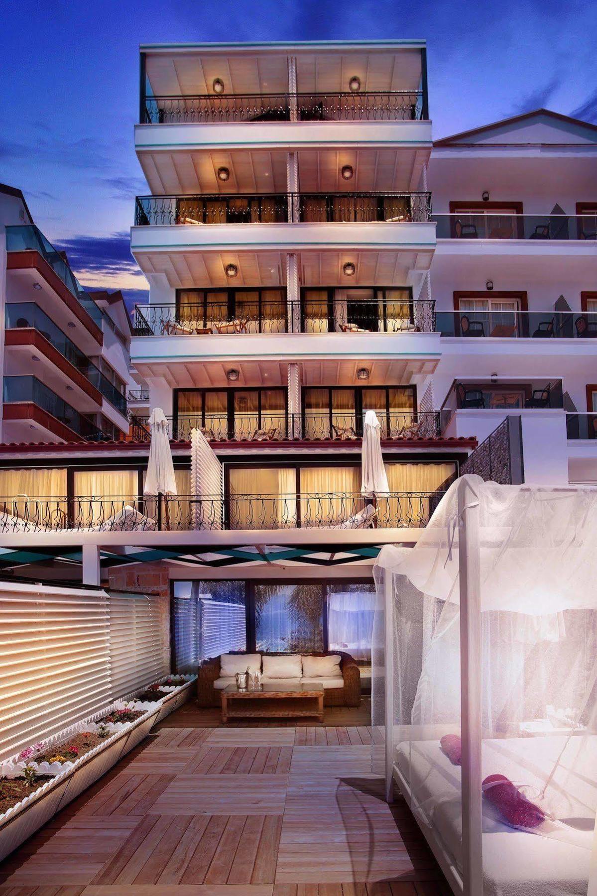 Nur Beach Hotel Kaş Eksteriør billede