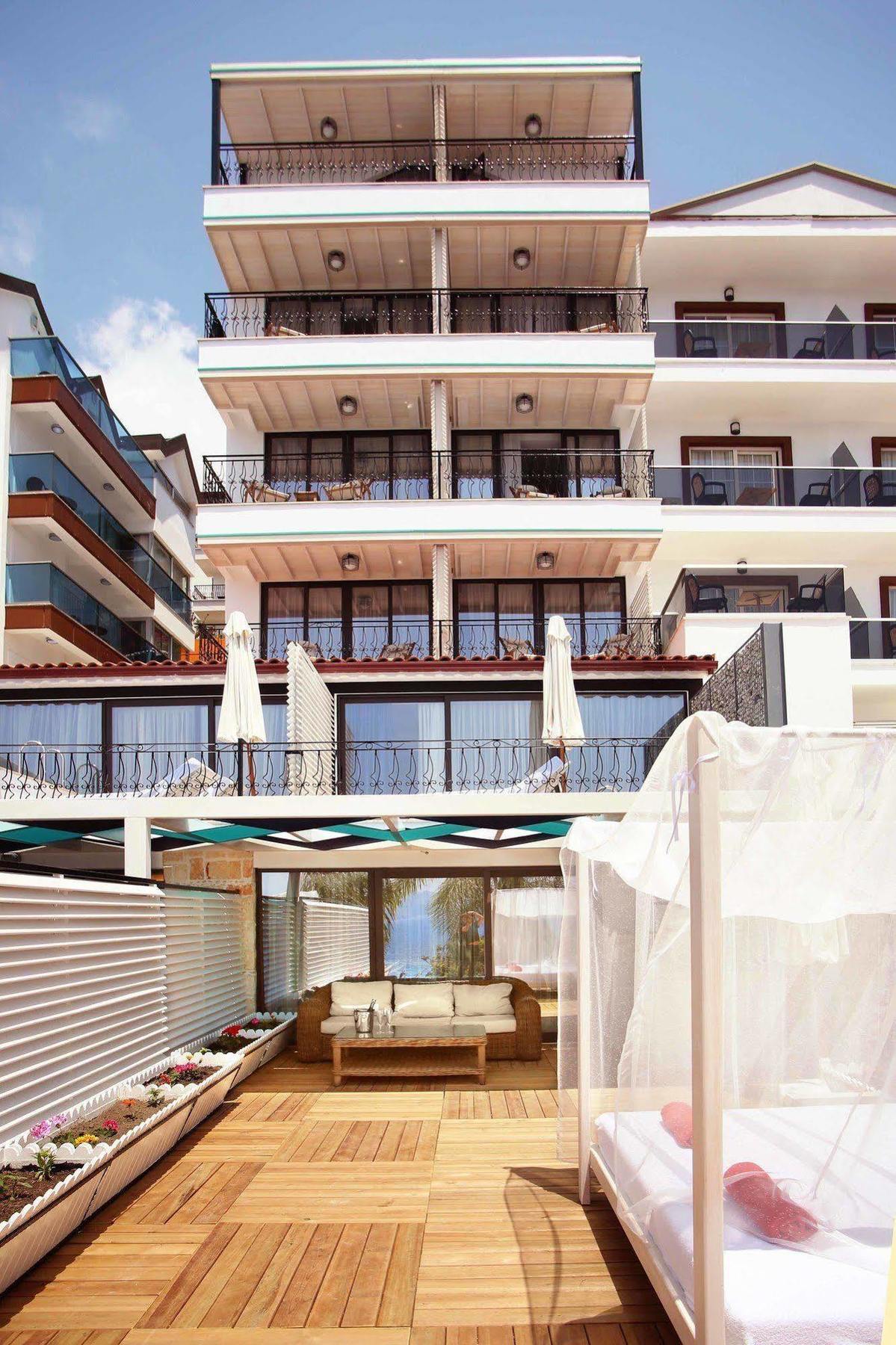 Nur Beach Hotel Kaş Eksteriør billede